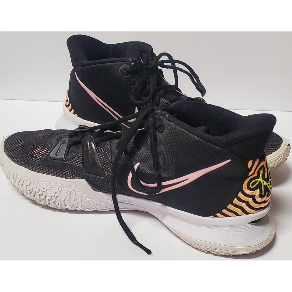 Nike Kyrie 7 Ripple Effect 10.5 Black/Arctic Punch/Opti Yellow/Pink CQ-9326-005